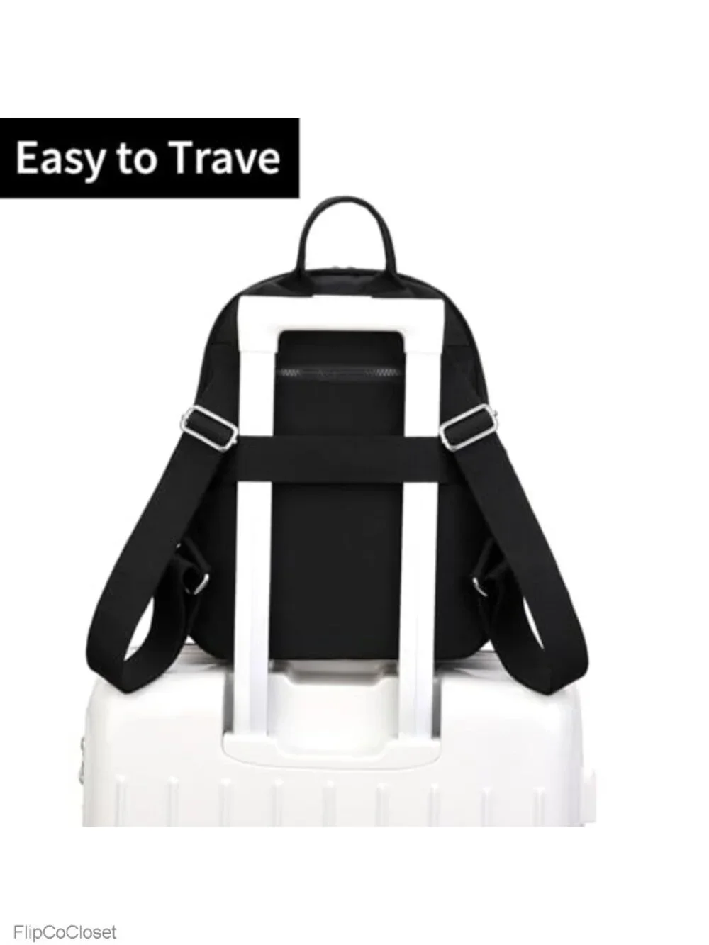 Mini Nylon Women Backpack Purse Lightweight Waterproof Travel Multi-Pockets